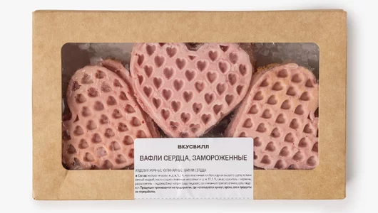 Вафли сердца, зам.