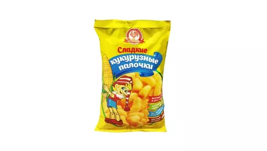 Палочки кукурузные Кондитерский комбинат Кубань Золотце ты мое сладкие 130&nbsp;г