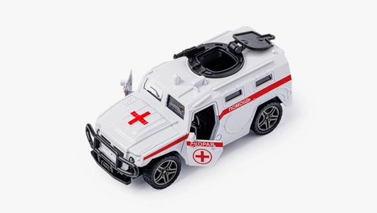 Машинка инерционная с&nbsp;открывающимися дверями, в&nbsp;ассорт.