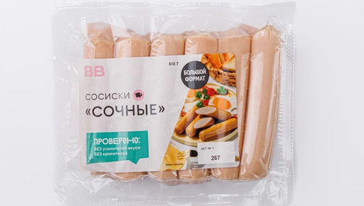 Сосиски "Сочные", 510 г Сосиски "Сочные", 510 г