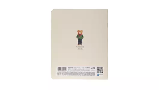 Тетрадь общая Hatber Модные мишки A5 48 листов в клетку на скрепке (в ассортименте) Тетрадь общая Hatber Модные мишки A5 48 листов в клетку на скрепке (в ассортименте)