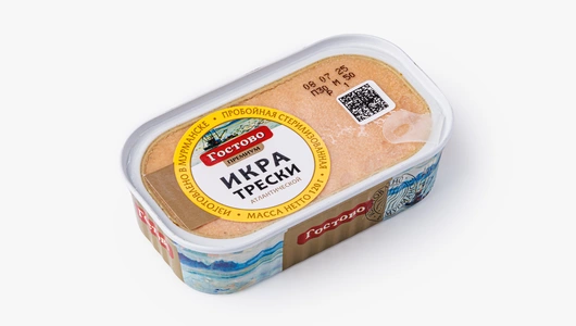 Икра трески атлантической, 120 г