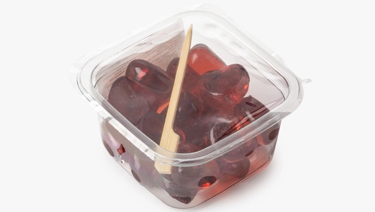 Желейные "Сердечки" клубника, вишня, ваниль, 108 г