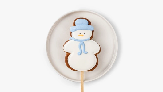 Пряник имбирный "Праздничная коллекция" на палочке