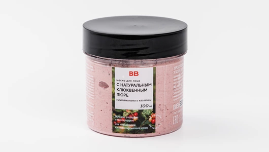 Маска для&nbsp;лица с&nbsp;натуральным клюквенным пюре