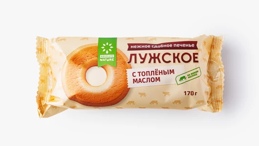 Печенье сдобное "Лужское" с топлёным маслом Печенье сдобное "Лужское" с топлёным маслом