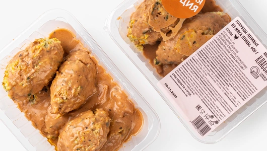 Голубцы ленивые из мяса птицы, 600 г