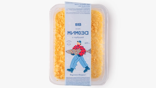 Салат мимоза, 600 г