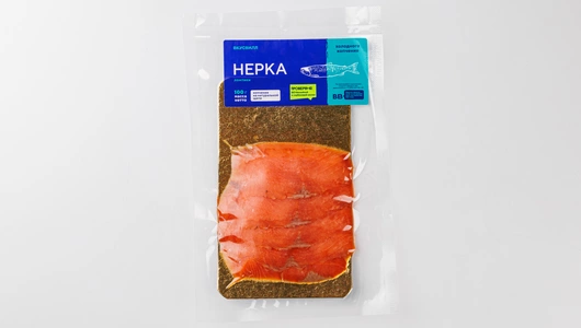 Нерка холодного копчения ломтики, 100 г