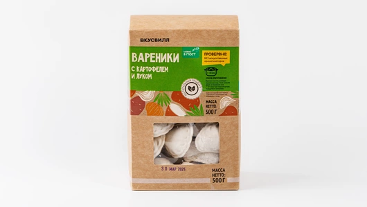 Вареники с картофелем и луком Вареники с картофелем и луком