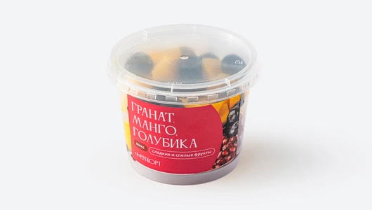 Гранат, манго, голубика