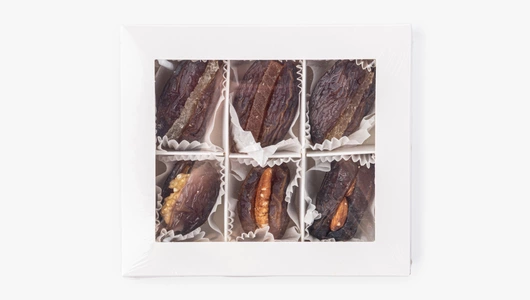 Ассорти фиников с&nbsp;ореховой и&nbsp;мармеладной начинкой, 6 шт