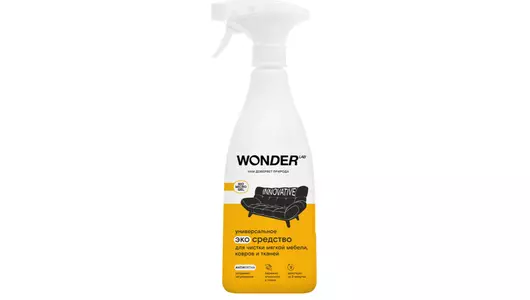 Экосредство для чистки мягкой мебели ковров и тканей Wonder Lab Универсальное 550&nbsp;мл