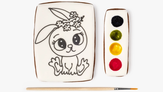 Набор из&nbsp;пряников для&nbsp;раскрашивания "Вкусная Акварель"