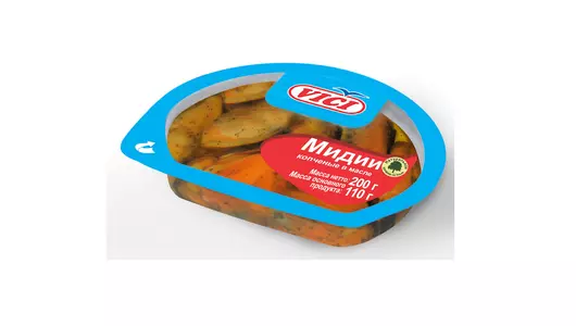 Мидии Vici копченые в масле 200 г