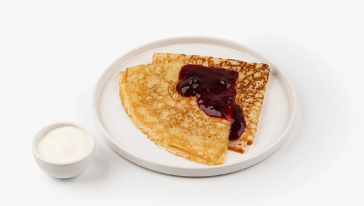 Блины с&nbsp;соусом из&nbsp;черной смородины, 160 г