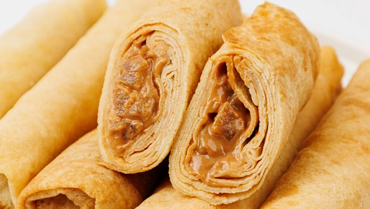 Блинчики с яблоком и солёной карамелью, зам.