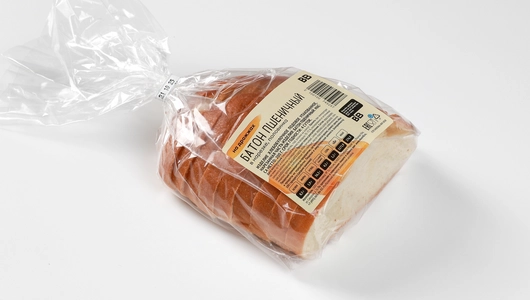 Батон пшеничный в нарезке, половинка