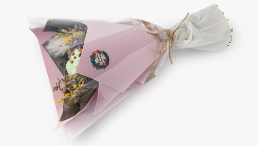 Букет сухоцветов "Лаванда и&nbsp;травы"