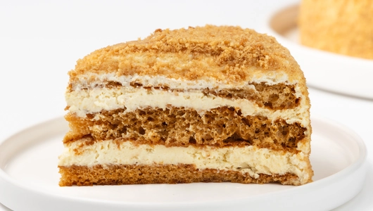 Торт "23 февраля" медовый