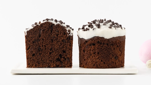 Мини-куличи "Три вкуса" (творог, шоколад, апельсин)