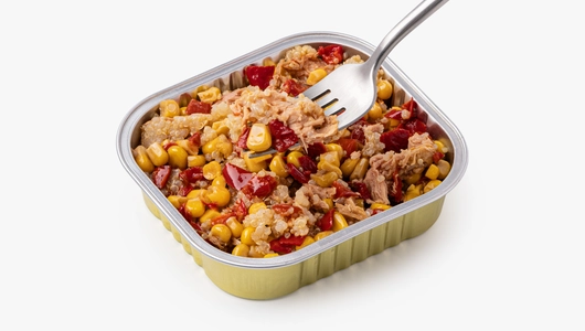 Тунец филе-кусочки с&nbsp;киноа и&nbsp;овощами, 230 г