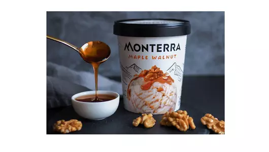 Мороженое пломбир Monterra Грецкий орех с кленовым сиропом 480 мл Мороженое пломбир Monterra Грецкий орех с кленовым сиропом 480 мл