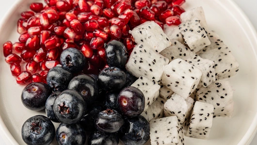 Фруктовый микс (голубика, питахайя, гранат), 220 г