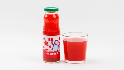 Морс детский клюквенный, 250&nbsp;мл