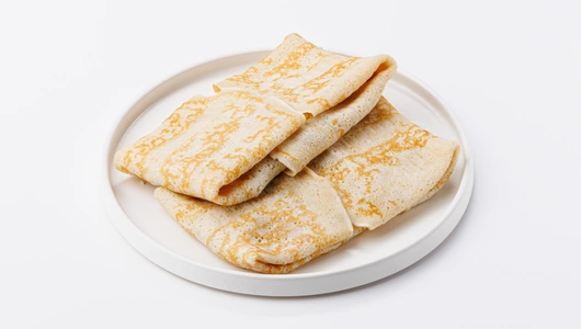 Блины с бананом и шоколадной пастой макси, зам.