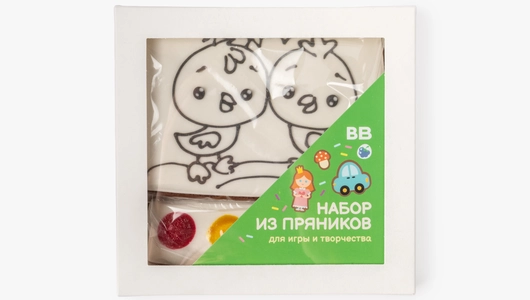 Набор из&nbsp;пряников для&nbsp;раскрашивания "Вкусная Акварель"