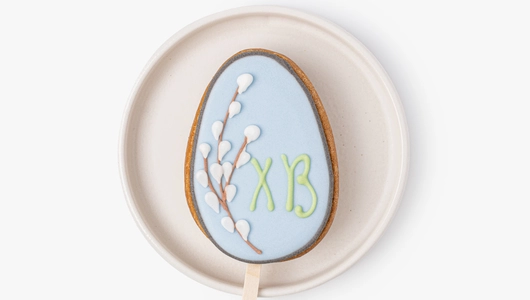 Пряник имбирный "Светлая Пасха" на&nbsp;палочке, 1 шт.