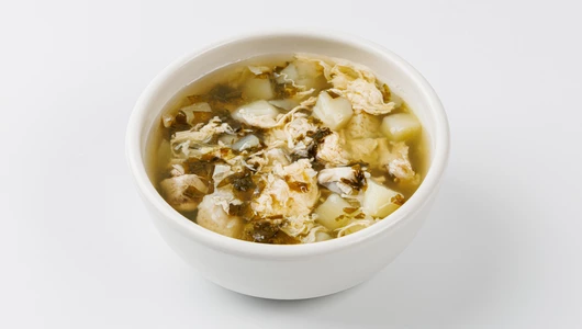 Суп щавелевый с курицей