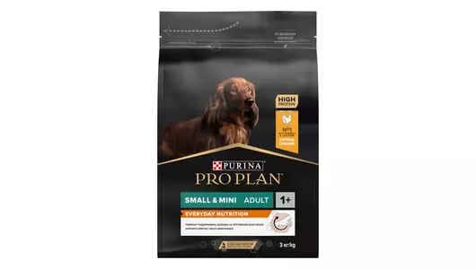 PRO PLAN Everyday Nutrition Small&Mini Adult Корм сух.кур.д/собак мелких и карл.пород 3кг