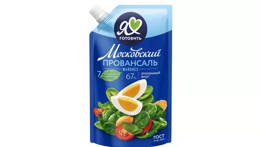 Майонез Московский провансаль классический 67% 600 мл