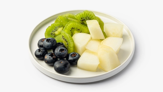 Фруктовый микс (дыня, киви, голубика), 170 г