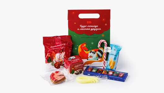 Набор кондитерских изделий "Чудо-лошадь и лесные друзья"