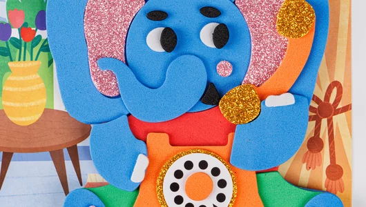 Аппликация из ЭВА "Телефон" Аппликация из ЭВА "Телефон"