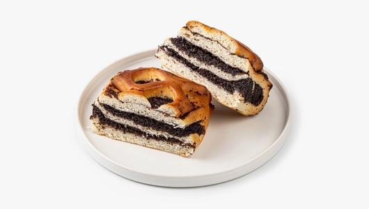 Булочка "Дантель" с маком