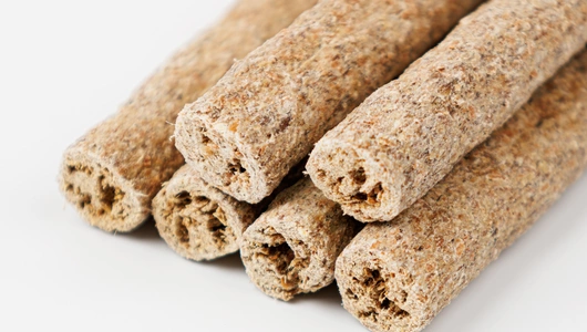 Лакомство для собак "Хрустящие деликатесы" рубец говяжий, 35 гр