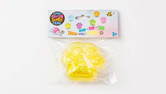 Игрушка-антистресс "Супергель лапка", в ассортименте