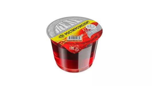 Желе Ростагроэкспорт со вкусом колы без сахара 125 г