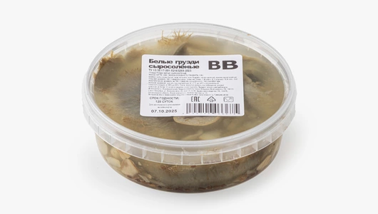 Грузди белые сыросолёные