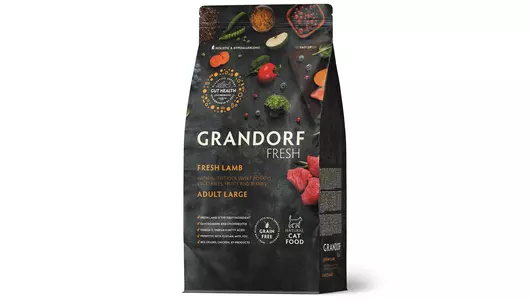 GRANDORF Fresh Large Adult Lamb&Potato Корм сух.ягненок,батат д/крупных кошек 2кг