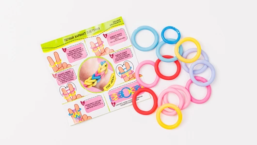 Набор для творчества "Резиночки для плетения" Набор для творчества "Резиночки для плетения"