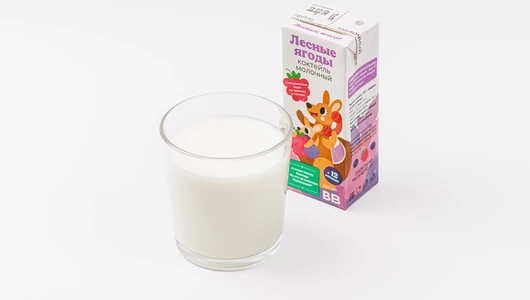 Коктейль детский молочный "Лесные ягоды" 2,5% Коктейль детский молочный "Лесные ягоды" 2,5%