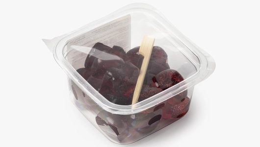 Желейные "Сердечки" черная смородина, малина, 108 г