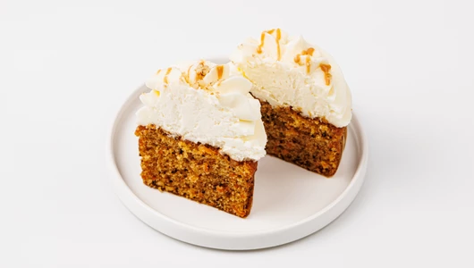 Капкейк "Морковный" с сырным кремом, кафе