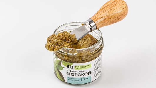 Тофу-паштет "Морской", 90 г Тофу-паштет "Морской", 90 г