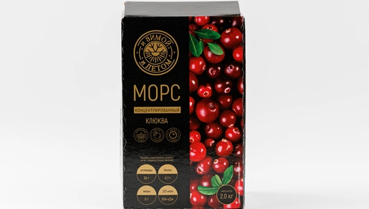 Морс клюквенный концентрированный, 2 кг